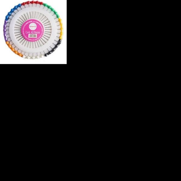 ALFILER ROSETA DE CABEZA DE COLORES C480PZAS. E.36